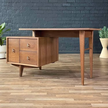 Mid-Century California Modern Desk by John Keal for Brown Saltman, c.1950’s 