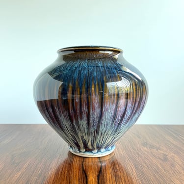 Bill Campbell Northern Lights Studio Pottery Vase 7