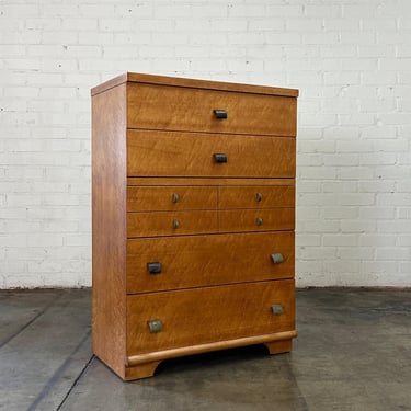 Birds Eye Maple Highboy 