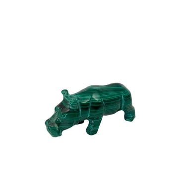 Small Malachite Hippo 