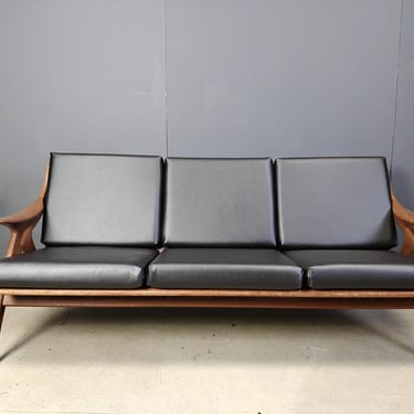 Vintage three seater 'de knoop' sofa by de ster Gelderland, 1960s - mid century modern sofa - vintage sofa - design sofa - vintage bench 