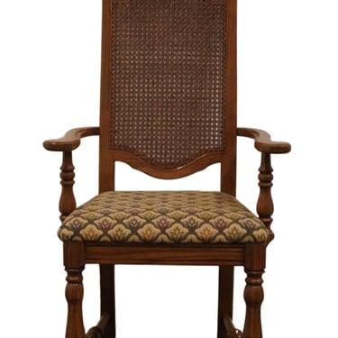 THOMASVILLE FURNITURE Manuscript Collection Italian Neoclassical Tuscan Style Cane Back Dining Arm Chair 2121-862 