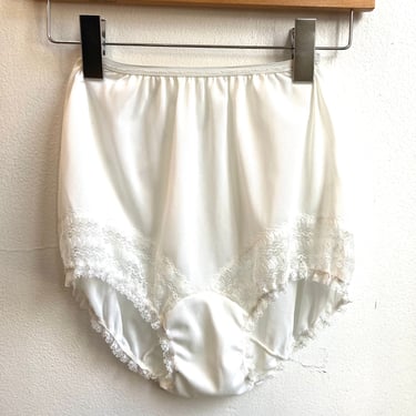 Vintage 1940s Hand Painted Nylon Panties