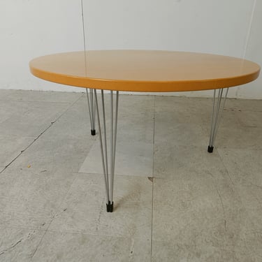 Vintage coffee table in the manner of Piet Hein, 1990 - fritz hansen coffee table, mid century coffee table - vintage cocktail table 