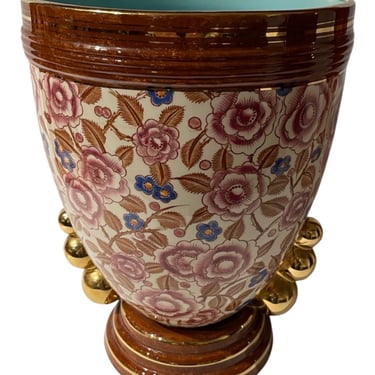 Boch Freres Ceramic Vase by Raymond Henri Chevallier