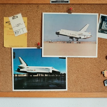 Nasa Prints Set of 2 / Space shuttle orbiter 