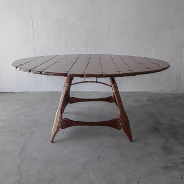 Pacific Green Round Navajo Dining Table 