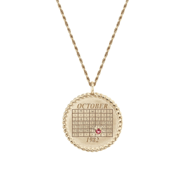 Imperial Calendar Pendant — Customized + Collected Trunk Show