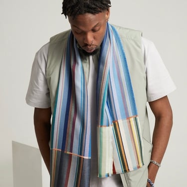 Wallace + Sewell | Montclair Lagoon Silk Scarf