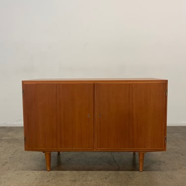 Teak compact credenza by Danish Control 