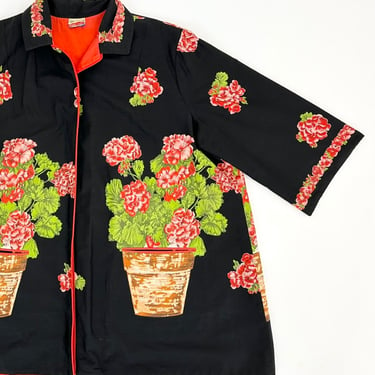 60s Geranium Flower Pot Jacket