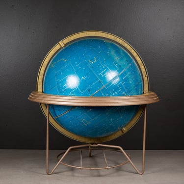 Rare Mid-century Cram's 12 Inch Celestial Globe c.1960