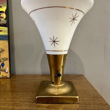 Mid Century Atomic Table Lamp
