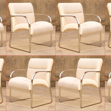 Charles Gibilterra for Brueton Set of Twelve Dining Chairs
