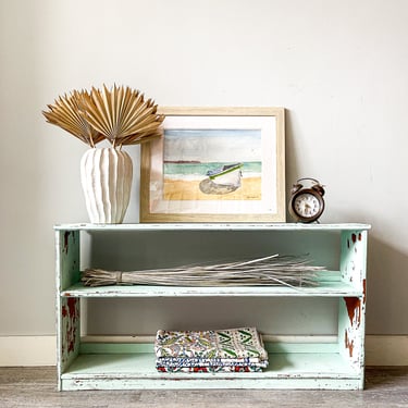 Vintage Beach Cottage Bookcase