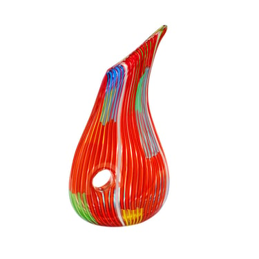 Anzolo Fuga Rare and Large Hand-Blown Glass 
