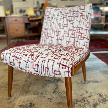 Mid Century Slipper Chair