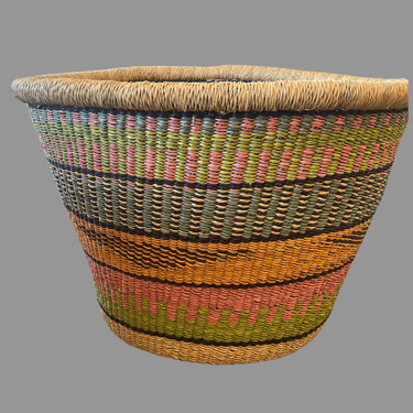 Ghana Flower Pot (Sectioned Colors)