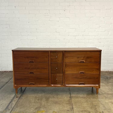 Triple dresser in Walnut 