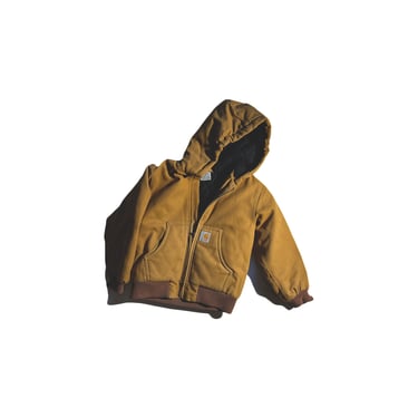 Vintage Carhartt Jacket Youth Kids Tan Infant