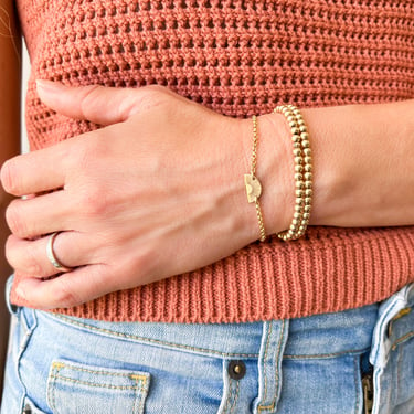 Matching Friendship Bracelets • Mother Daughter Bracelets • Best Friend Bracelet • Mini Sunrise and Sunset Bracelet • Christmas Gift for Mom 