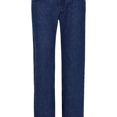 Off-White Woman '90S' Blue Cotton Jeans