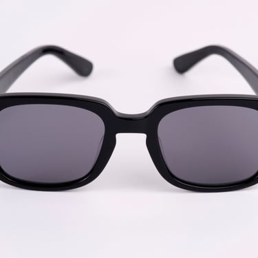 Large - New York Eyerish "The Downings" Frame Black Shell Frame with Grey Lenses 