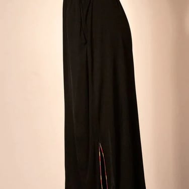 Janice Wainwright England black knit pencil skirt 