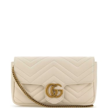 Gucci Women Gg Marmont Leather Mini Bag And Card Case Set