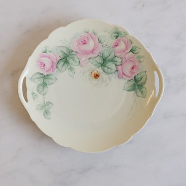 antique hand painted limoges plate