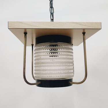 Mid-century Modern Pendant Lamp | Retro | Ceiling Light | Yugoslavia | 70s | 