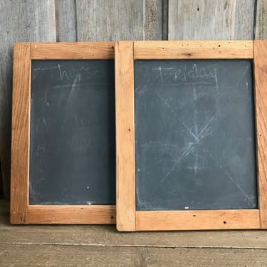 1  Slate Chalkboard, School Slate, Schoolhouse, Café Message Board, KH 