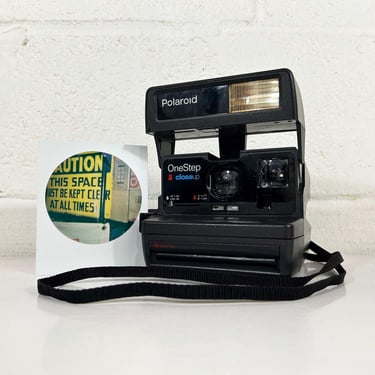 Vintage Polaroid OneStep CloseUp Camera 600 Instant Film Photography Tested Working Photographer Birthday Gift 90s 1990s 
