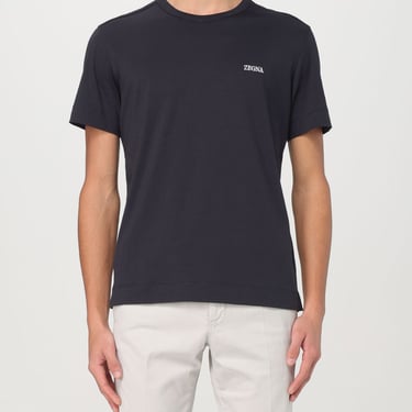 Zegna T-Shirt Men Blue Men