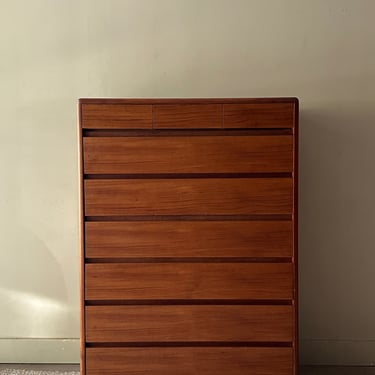 Teak dresser. As is.