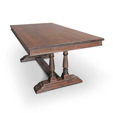 Table, Dining Table, Trestle Table, Reclaimed Wood, Rustic, Farmhouse, Handmade 