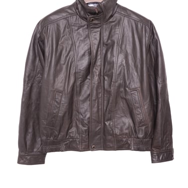 Member's Only Brown Leather Jacket