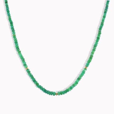 Boheme Green Opal Necklace