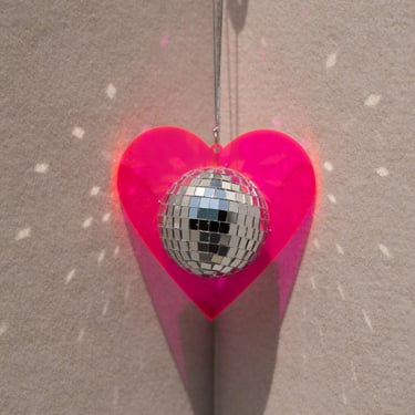 Mini Heart Disco Ball