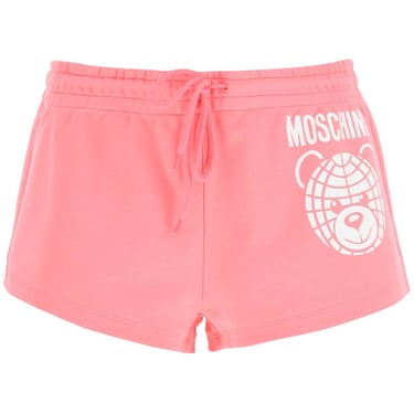 Moschino Sporty Shorts With Teddy Print Women