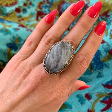 Moonstone Ring B from Nepal