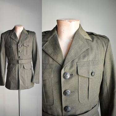 1950s Korean War Wool Service Jacket 