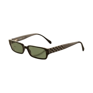 Chanel Brown Tortoise Rhinestone Micro Sunglasses, Treasures of NYC