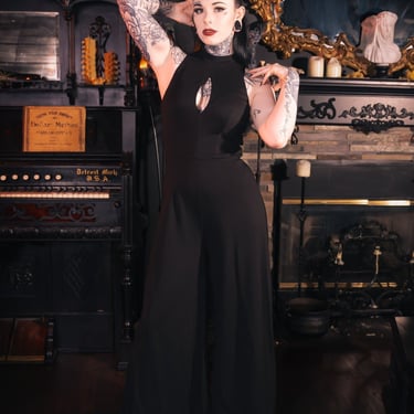 Spellbound Keyhole Jumpsuit by Elle Rebel