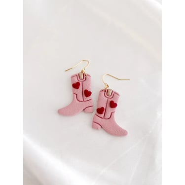 Lover's Cowboy Boots Earrings