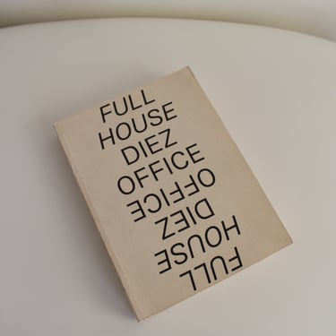 Diez Office: Full House, Sandra Hofmeister & Stefan Diez, 2017