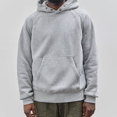 Engineered Garments Raglan Hoody, Heather Grey