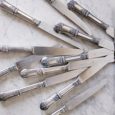 French Butter Knife Set of 12