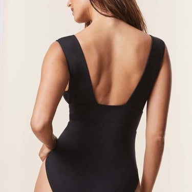 Andie Swim The Mykonos Flat One Piece - Black