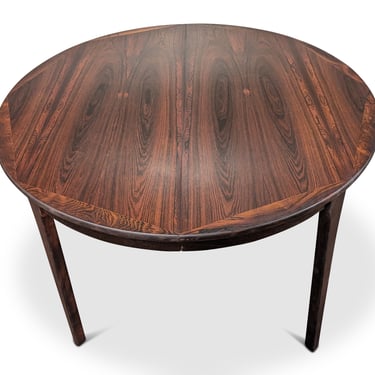 Round Rosewood Dining Table w 2 Leaves - 112304
